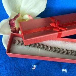 Black Diamond Accent Tennis Bracelet